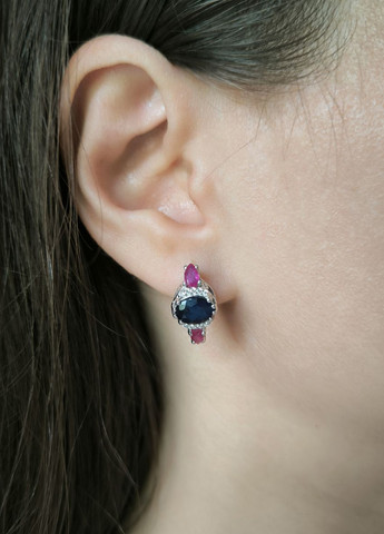 Серьги Silver Flame (354214670)