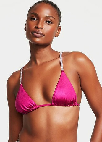 Розовый летний купальник раздельный, бикини Victoria's Secret