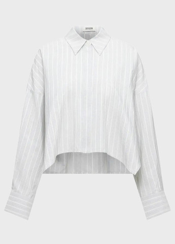 Голубой классическая, кэжуал рубашка в полоску Drykorn