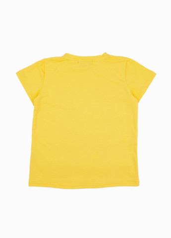 Жовта літня футболка Yumster Dinosaur