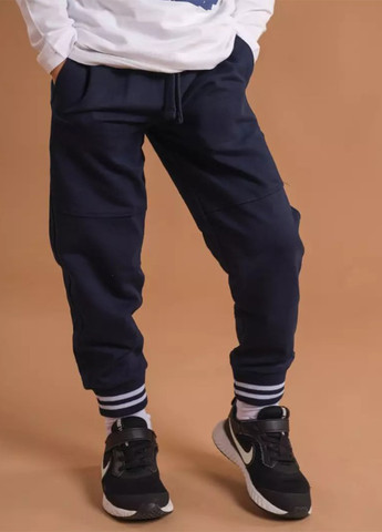 Синие спортивные демисезонные джоггеры брюки BBL
