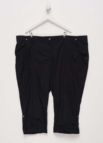 Черные кэжуал демисезонные зауженные брюки Yessica