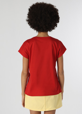 Темно-червона літня футболка Colin's