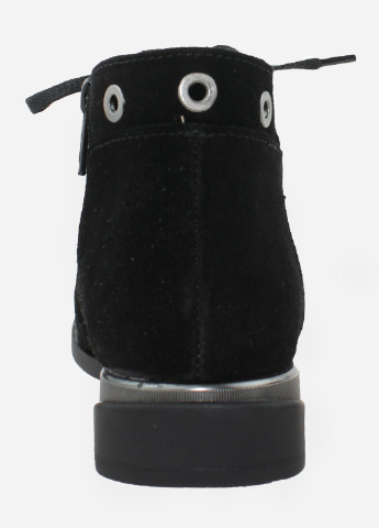 Осенние ботинки rai2029-11 черный Azatti из натуральной замши