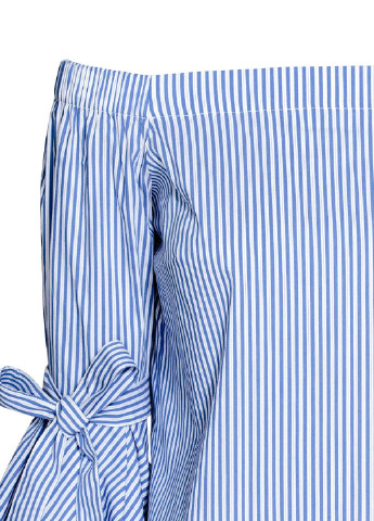 Светло-голубая летняя блуза H&M