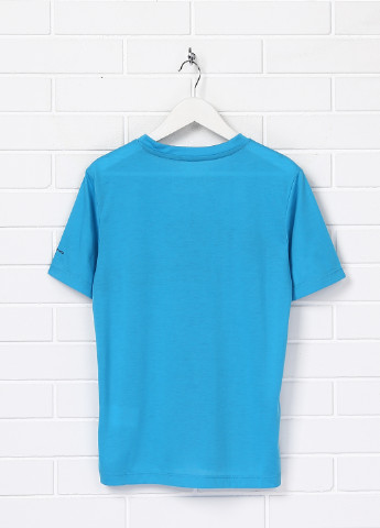 Блакитна літня футболка з коротким рукавом ENERGETICS