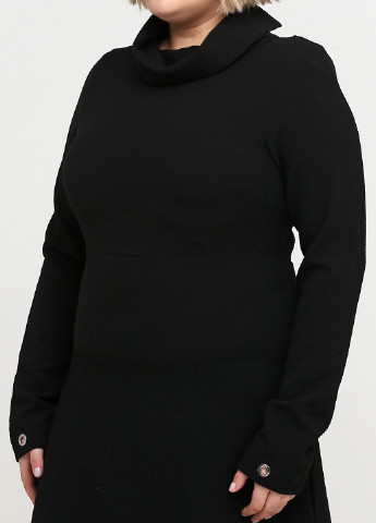 Черное кэжуал платье Cop Copine однотонное