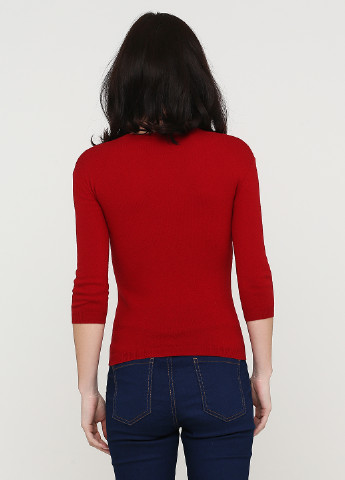 Бордовый демисезонный пуловер пуловер Dsquared