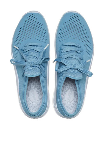 Синие демисезонные кроссовки Crocs