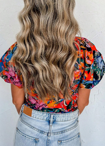 Помаранчева блуза SHEIN