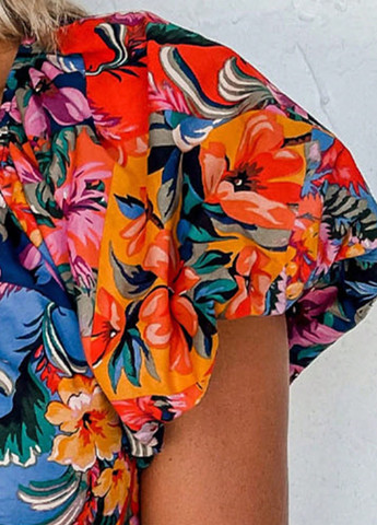 Помаранчева блуза SHEIN