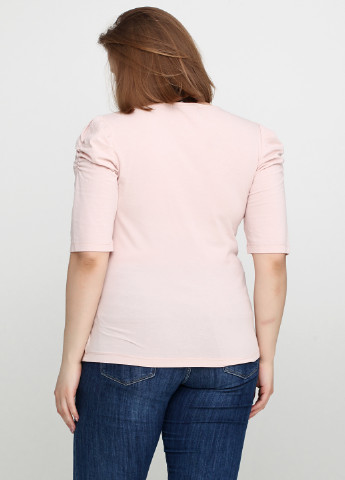 Розовая летняя футболка Patrice Breal