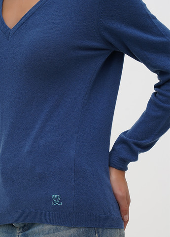 Блакитний демісезонний пуловер пуловер Sassofono