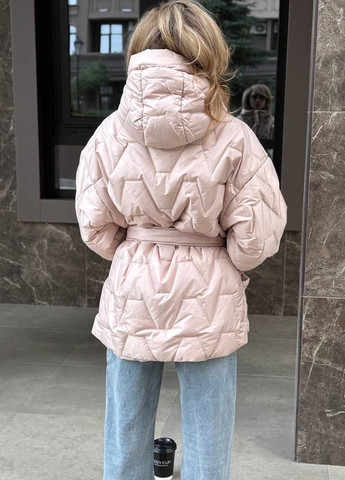 Бежева демісезонна куртка No Brand