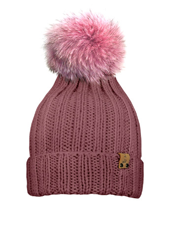 Бордовий зимній комплект (шапка, шарф-снуд) Anmerino