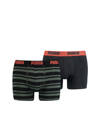 Мужское нижнее белье Heritage Stripe Men's Boxers 2 Pack Puma (197403526)