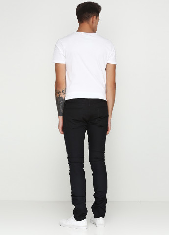 Черные демисезонные зауженные джинсы Ralph Lauren