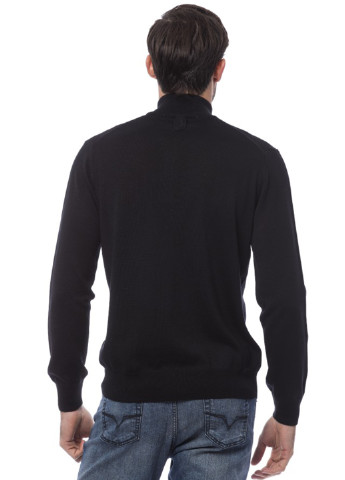 Черный демисезонный свитер Billionaire