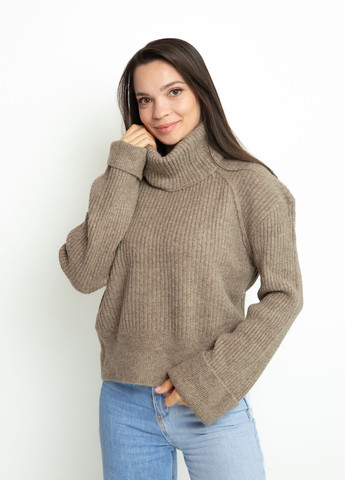 Світло-коричневий демісезонний светр Time of Style