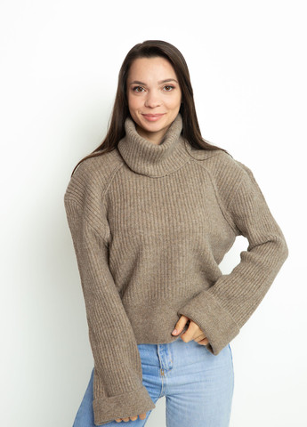 Світло-коричневий демісезонний светр Time of Style