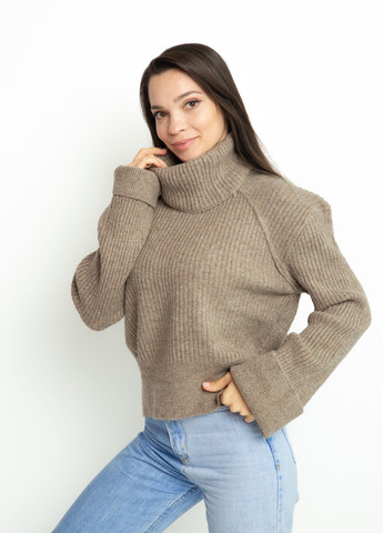 Світло-коричневий демісезонний светр Time of Style