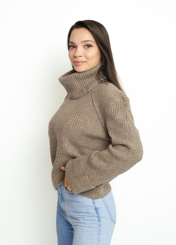 Світло-коричневий демісезонний светр Time of Style