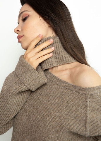 Світло-коричневий демісезонний светр Time of Style