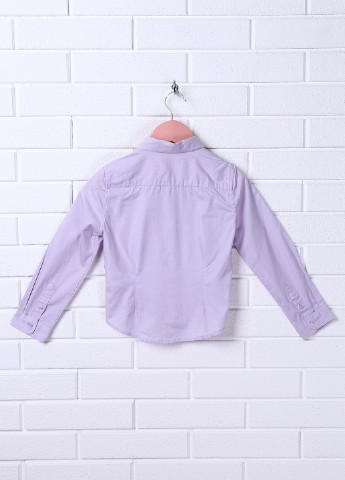 Фиолетовая классическая рубашка Sprider с длинным рукавом