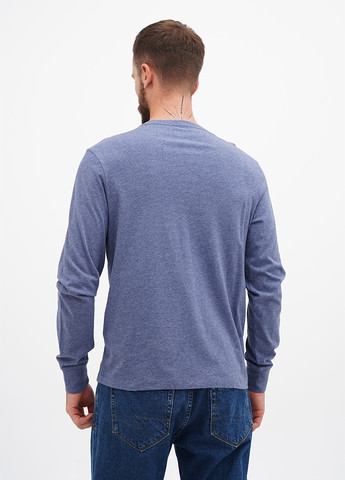 Серо-синий демисезонный кэжуал лонгслив J.Crew меланж