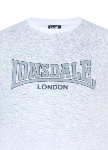 Белая футболка Lonsdale