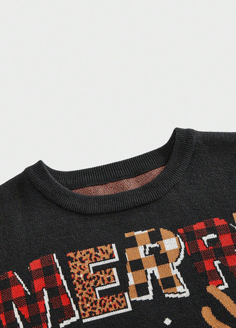 Чорний демісезонний джемпер джемпер SHEIN