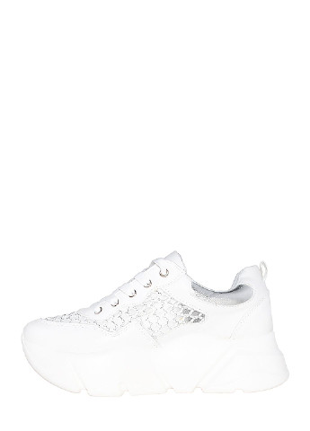 Белые демисезонные кроссовки 378-8 white Stilli