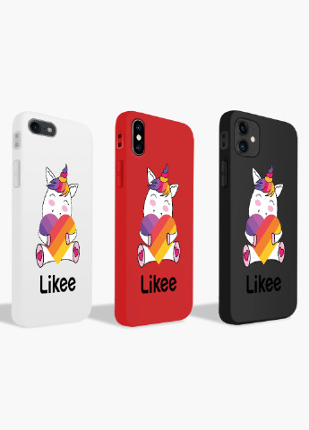 Чохол силіконовий Apple Iphone 8 Лайк Єдиноріг (Likee Unicorn) (6151-1037) MobiPrint (219288453)