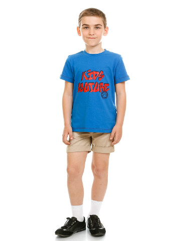 Синя літня футболка Kids Couture
