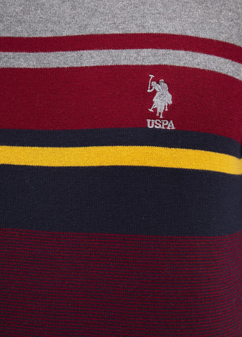Бордовий светр чоловічий U.S. Polo Assn.