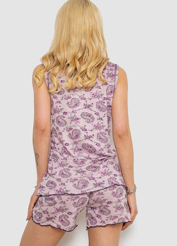 Сиреневая всесезон пижама (майка, шорты) майка + шорты Ager