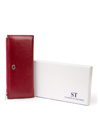 Жіночий шкіряний гаманець 19х9,5х2,5 см st leather (252133906)