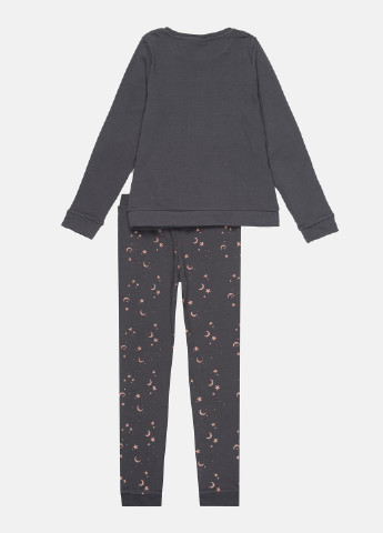 Темно-серая всесезон пижама (кофта, брюки) H&M