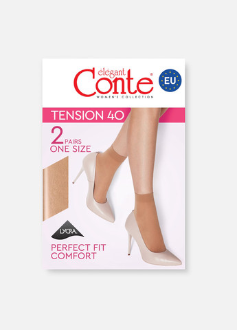 Шкарпетки CE TENSION 40 Den (2 пари) Conte TENSION 40 (2 пари) (EU) (366184609)