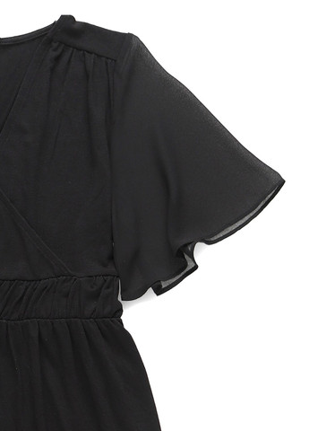 Черное кэжуал платье а-силуэт Mamalicious однотонное