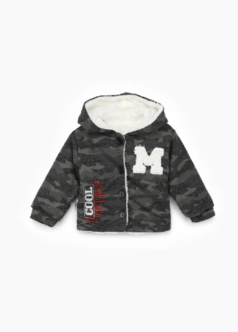 Оливковий (хакі) зимній костюм малявка 2712 68 см хакі (2000989194545) Mini papi