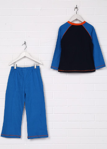 Синяя всесезон пижама (лонгслив, брюки) Disney