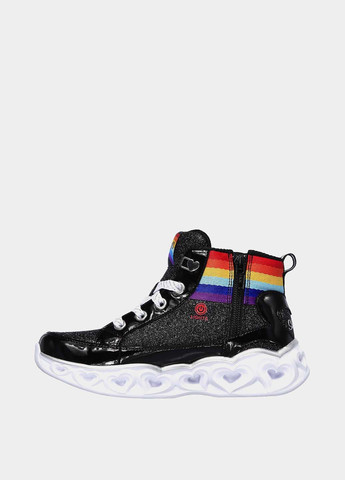 Черные кэжуал, спортивные осенние ботинки Skechers