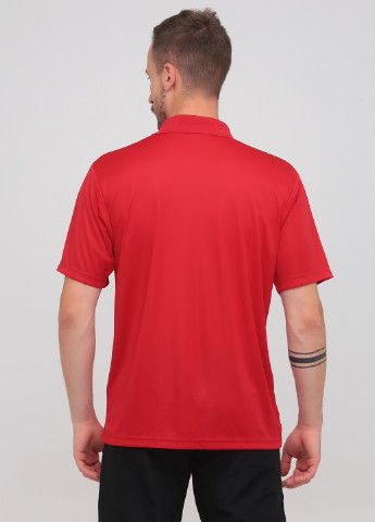 Красная футболка-поло для мужчин Paragon однотонная