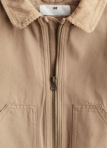 Бежева демісезонна куртка H&M
