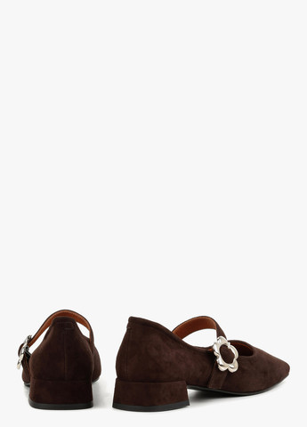 Le'BERDES Туфли мери джейн коричневый з натуральная замша, украина — демисезон (328003884)