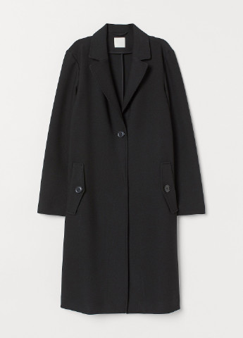 Черное демисезонное Демисезонное Пальто H&M
