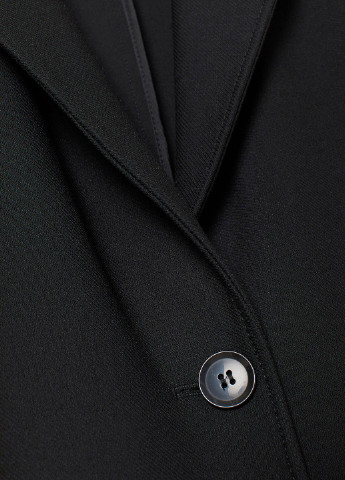 Черное демисезонное Демисезонное Пальто H&M