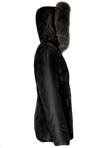 Черный зимний Пуховик City Classic