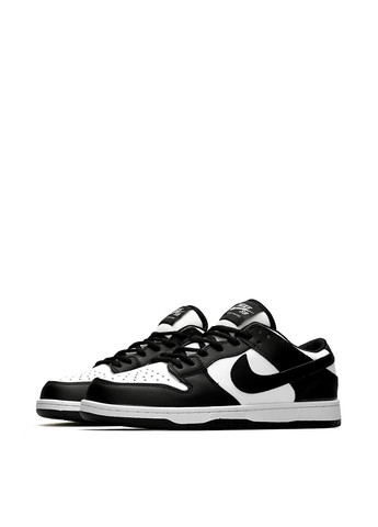 Черно-белые всесезонные кроссовки Nike SB Dunk Low Pro Black White